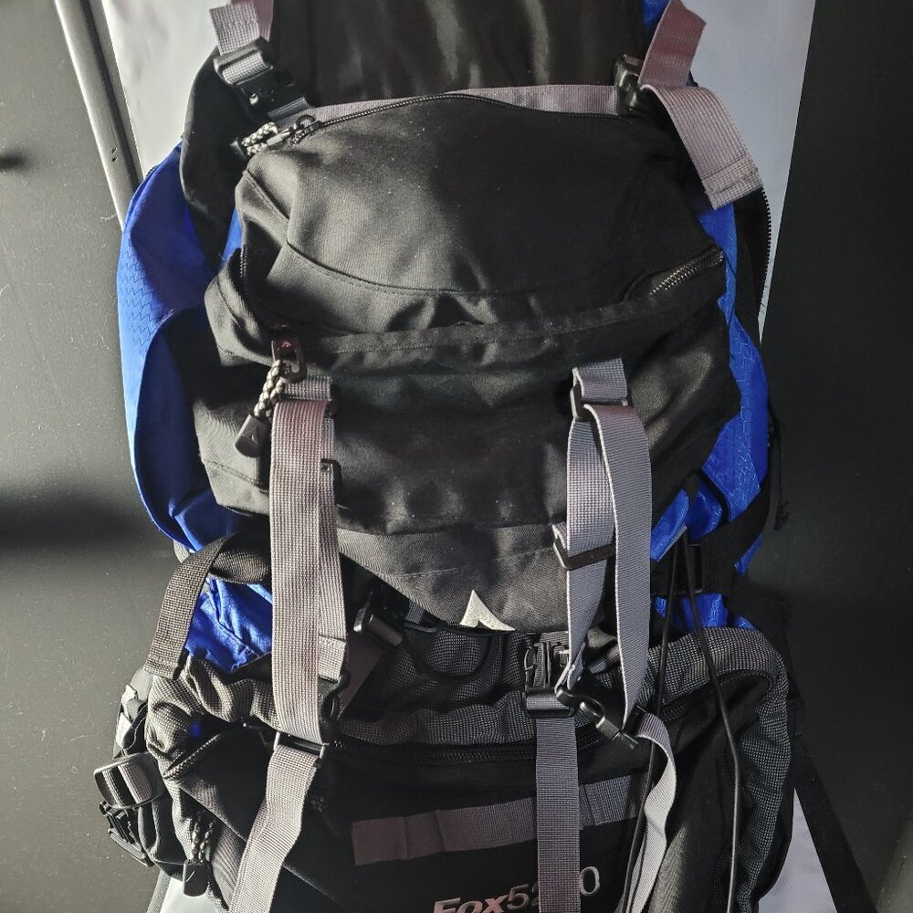 TETON Sports Fox 5200 Backpack 75L + 10L Adjustable Waist Compression Straps